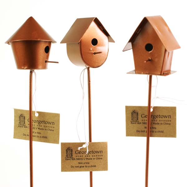 Fiddlehead Bird House Picks 3pcs Set